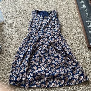 Beautiful blue detailed dress